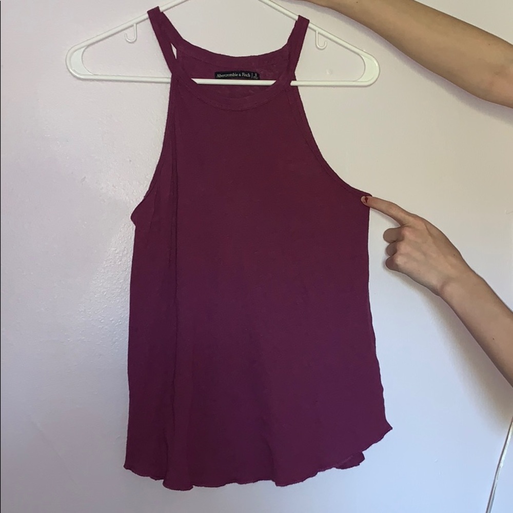 High neck tank top
